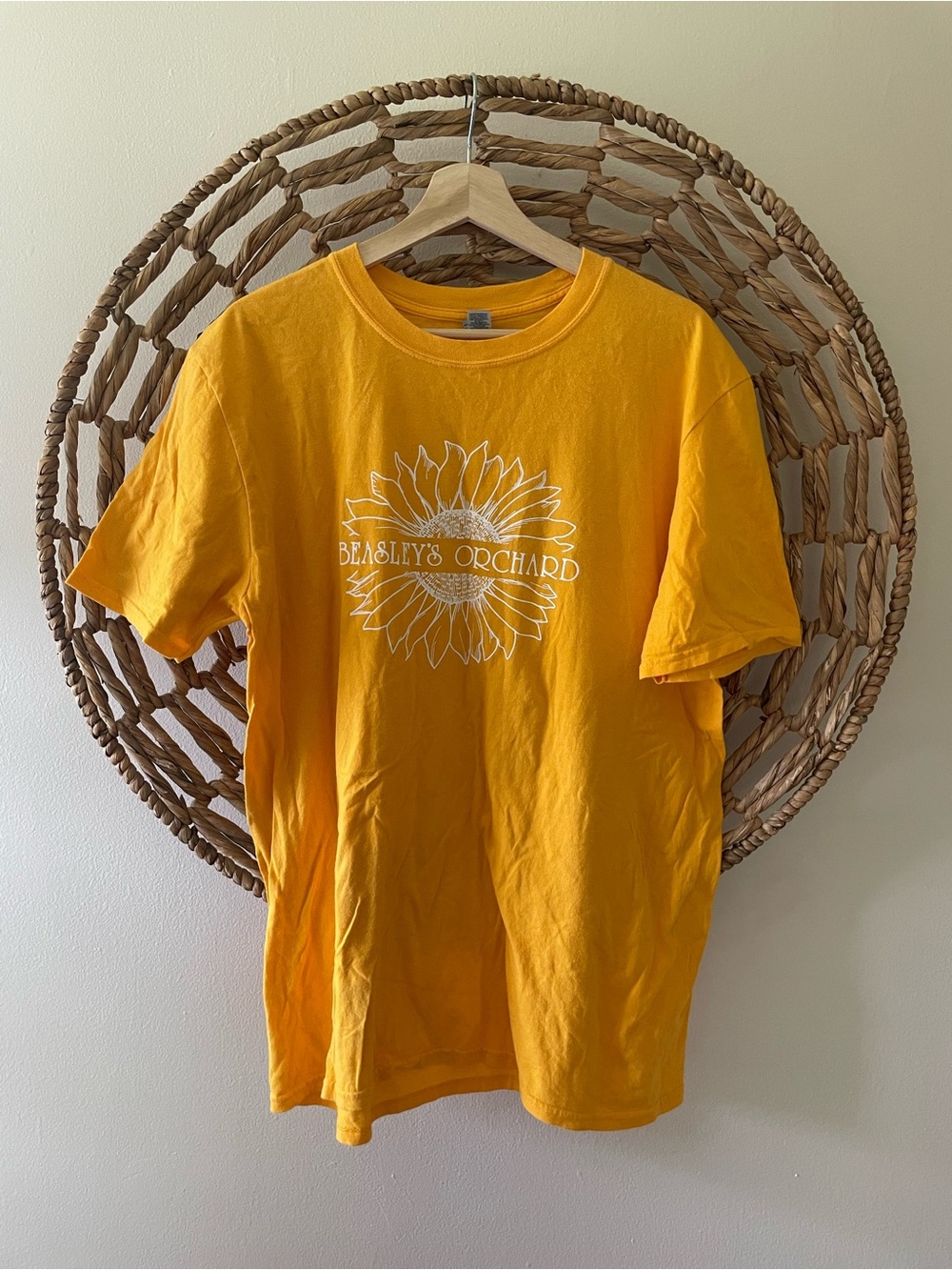 Beasleys Sunflower Graphic T‑Shirt - Golden Yellow